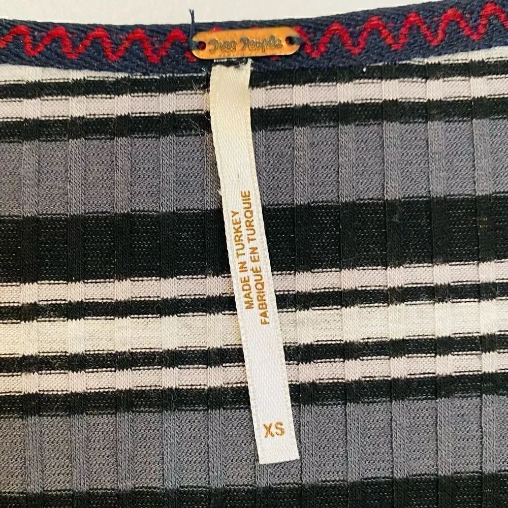 Free People Always With Me Striped Crop Top Size XS - Picture 6 of 6